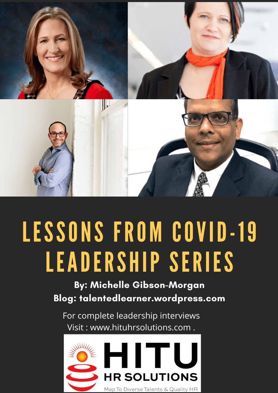 A reflection on the lessons from the COVID-19 Leadership Series by Michelle Morgan-Gibson